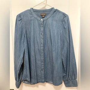 Point Sur JCrew Chambray Blouse